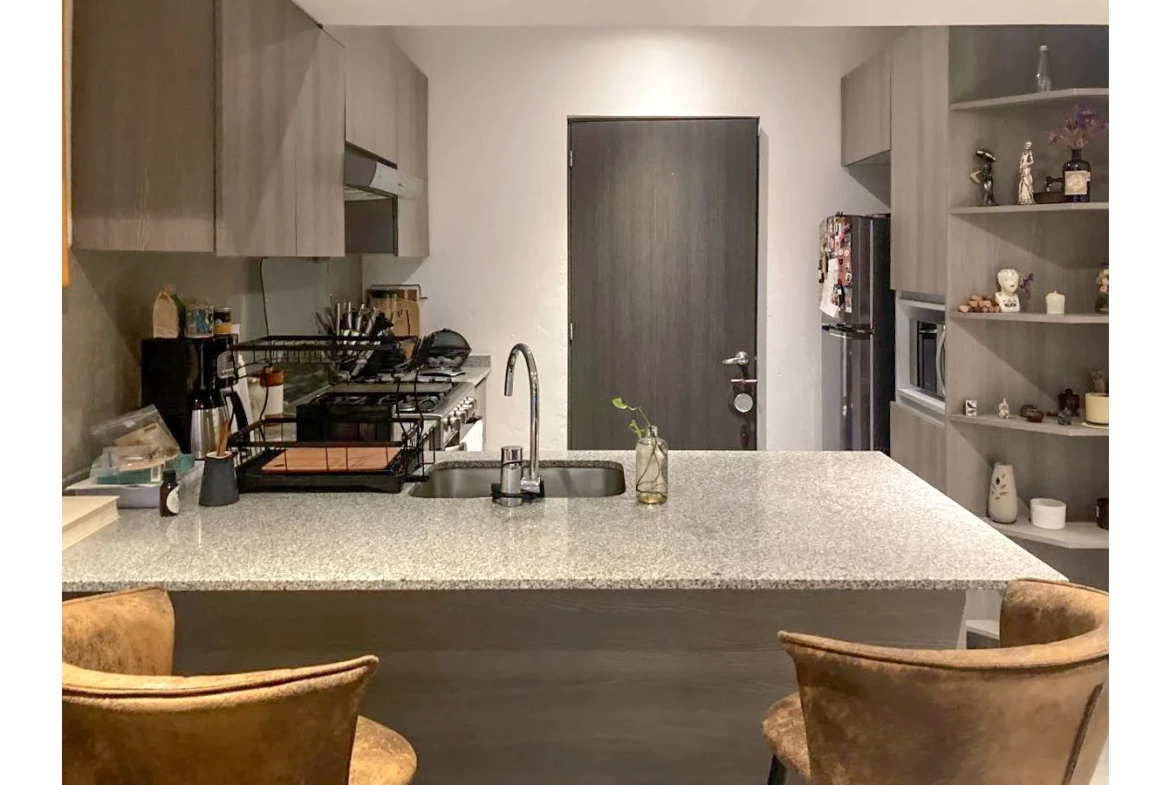 Departamento en renta en calz Desierto de Los Leones