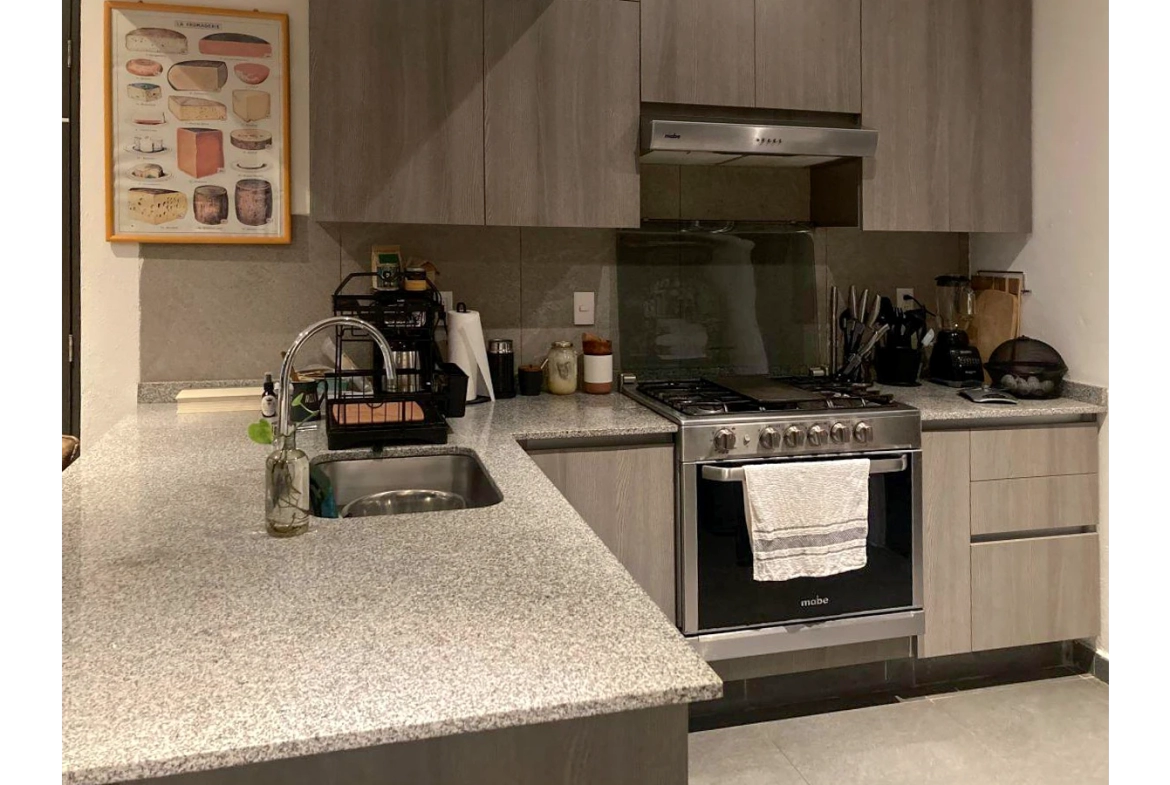 Departamento en renta en calz Desierto de Los Leones