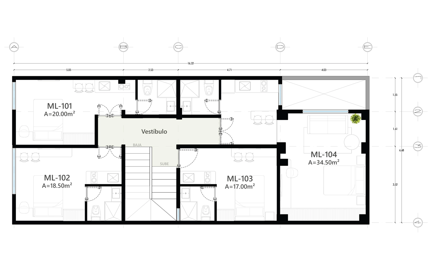 Loft en venta en Roma Norte