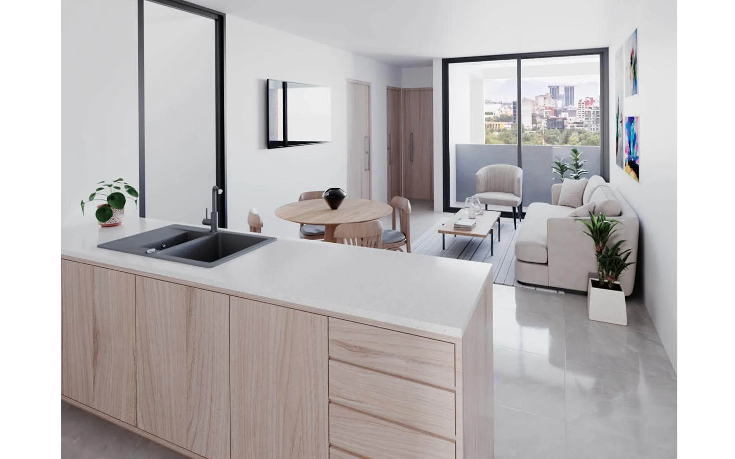 Departamento en venta en Pedregal de Santo Domingo Coyoacán - Niddum Inmobiliaria